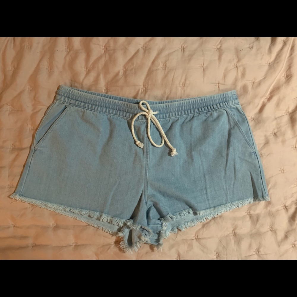 aerie Jean shorts